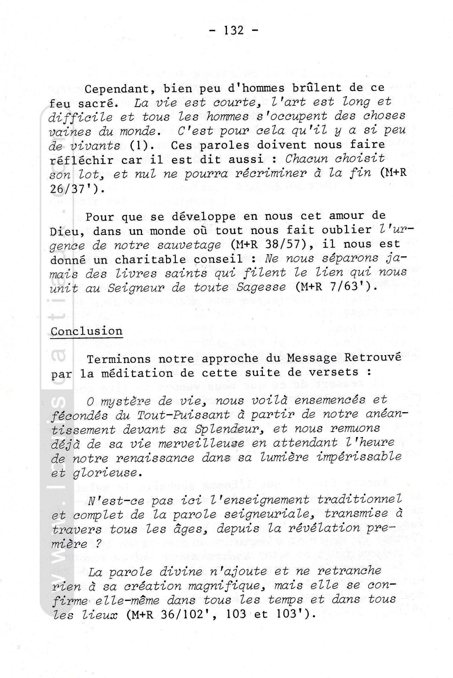 « Le Message Retrouvé » par Claude Froidebise, 1992