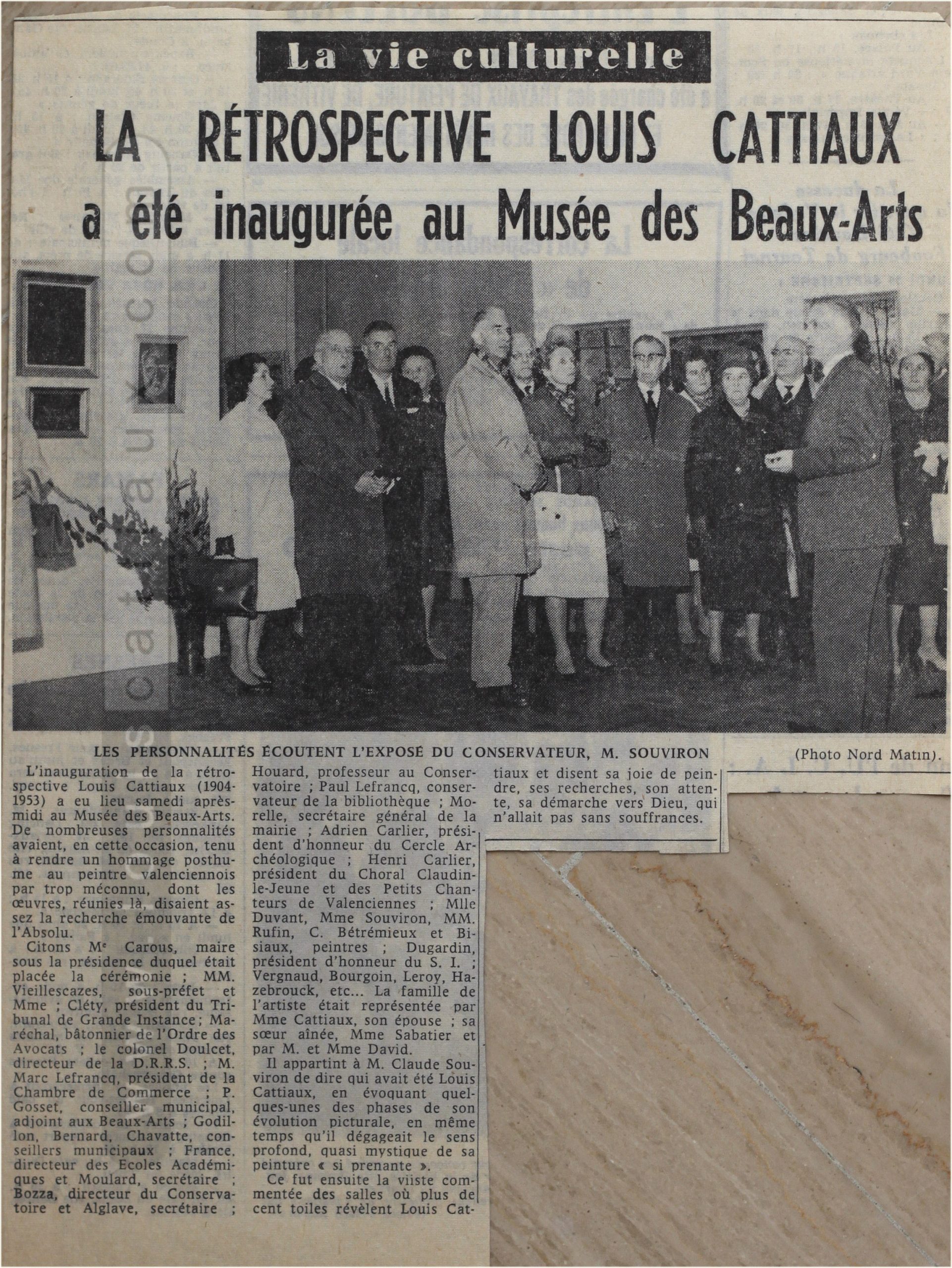 Periódico La Voix du Nord 29 de septiembre de 1963