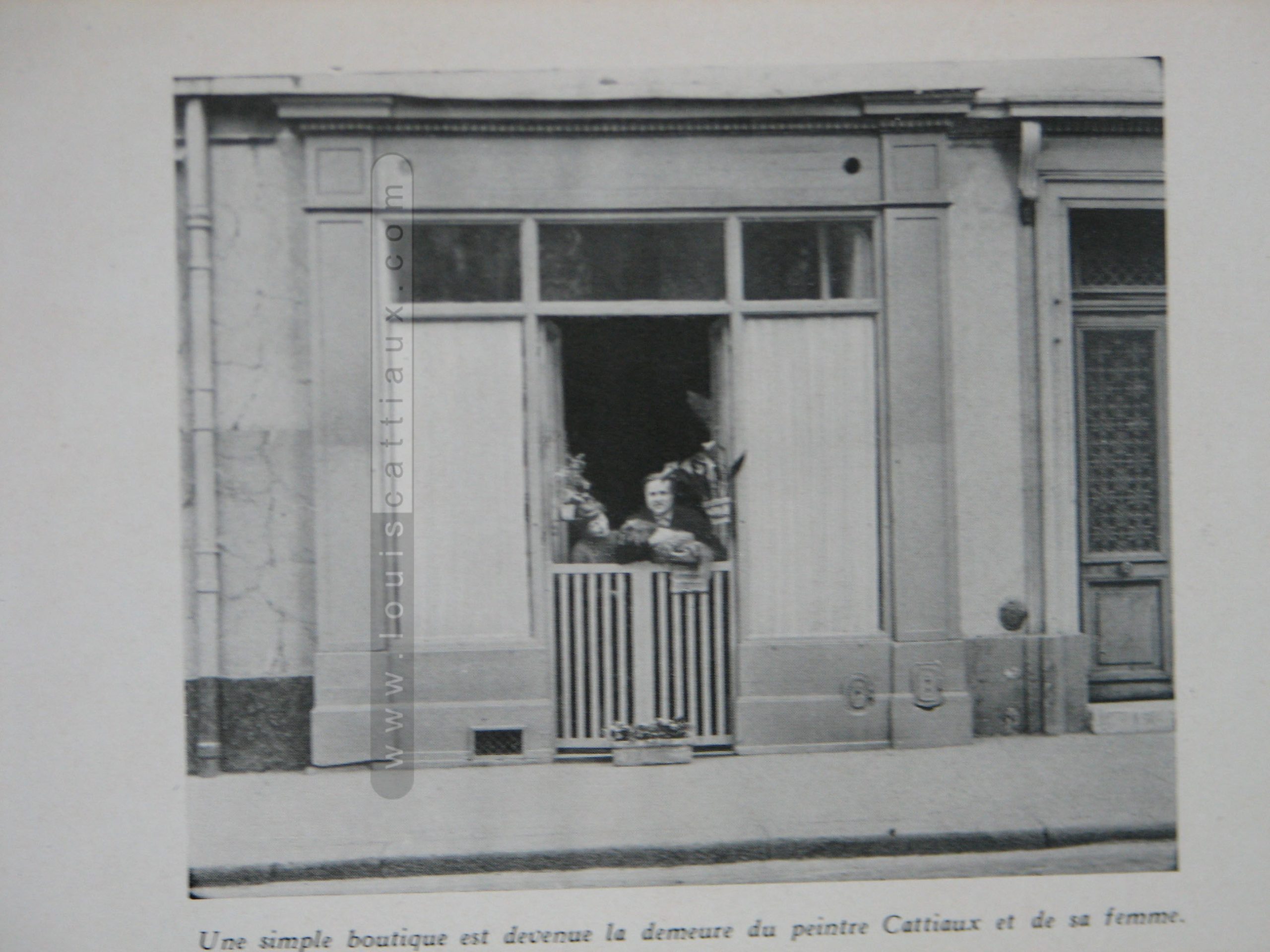 Élites françaises – Una senzilla botiga es converteix en la llar del pintor Louis Cattiaux i la seva dona