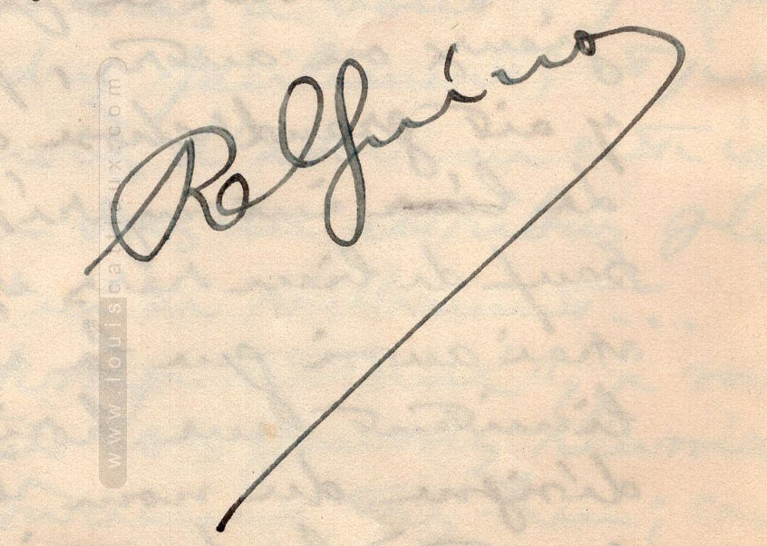 Firma de Guénon