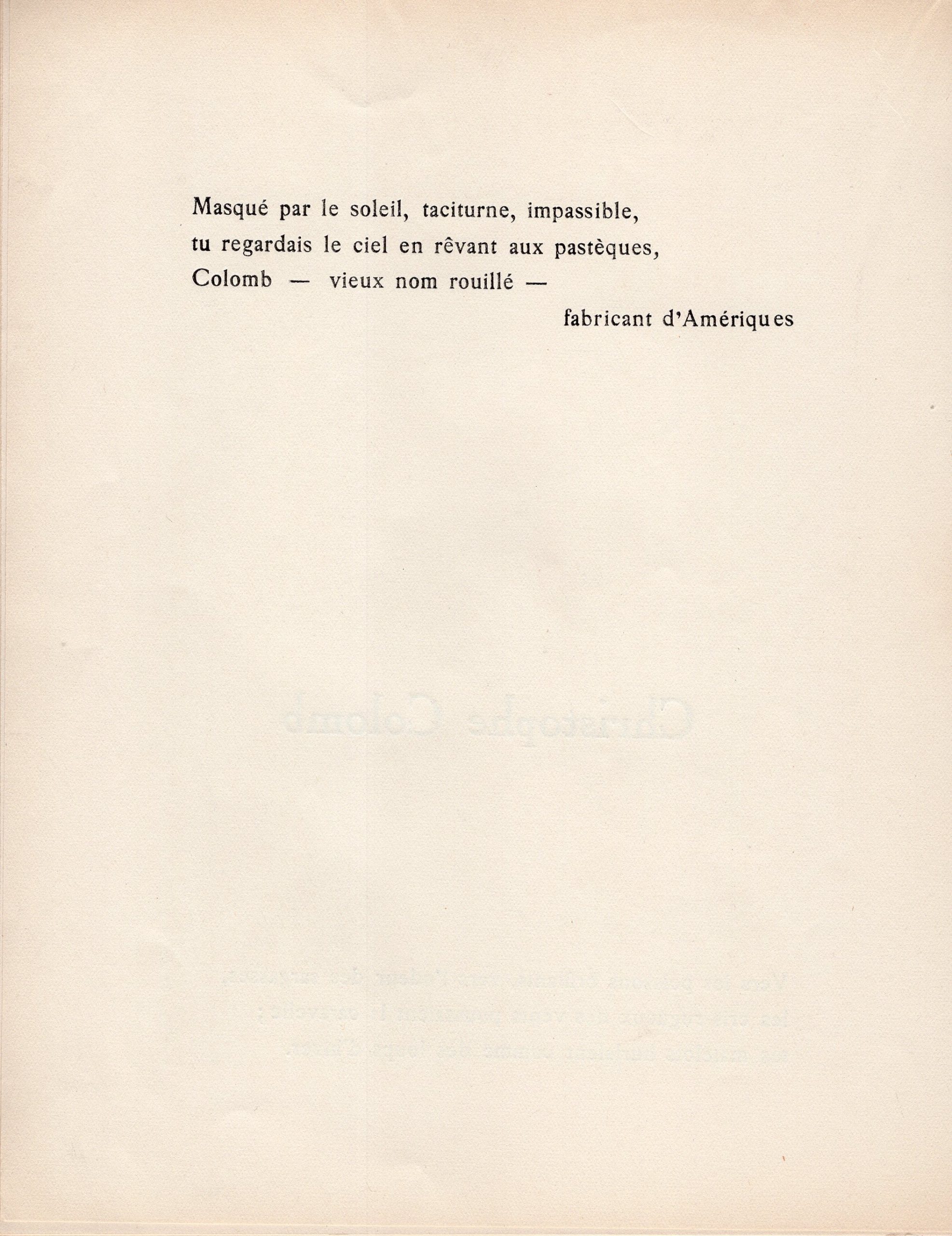 Christophe Colomb (cont.) – André Guilliot