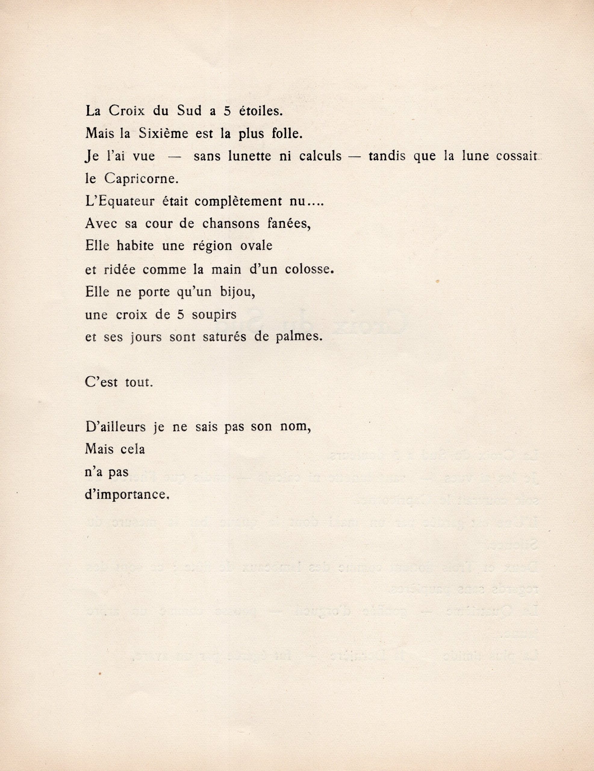 Croix du Sud (cont.) – André Guilliot