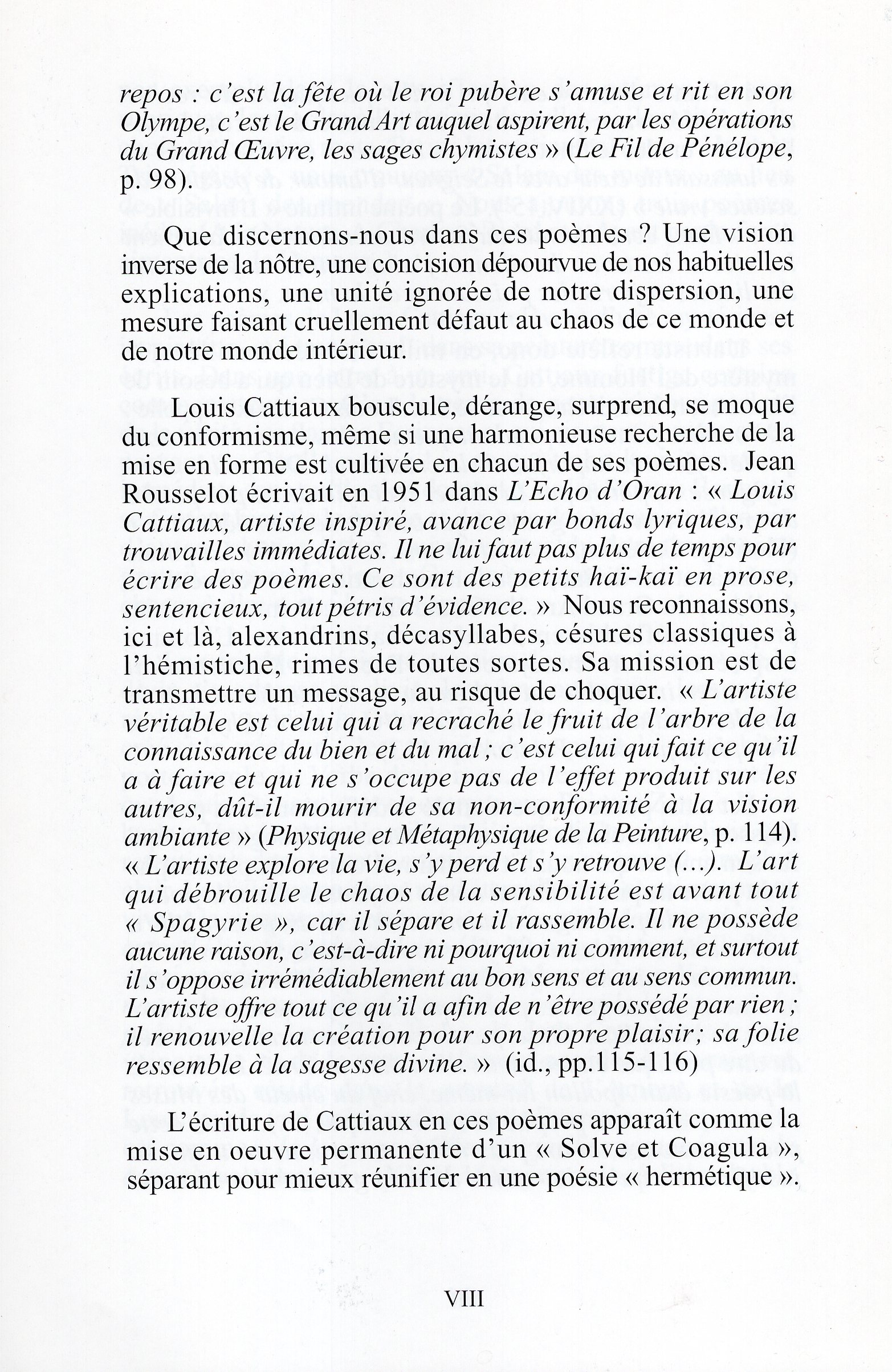 Presentación de la edición, C. Rosereau, p. 4