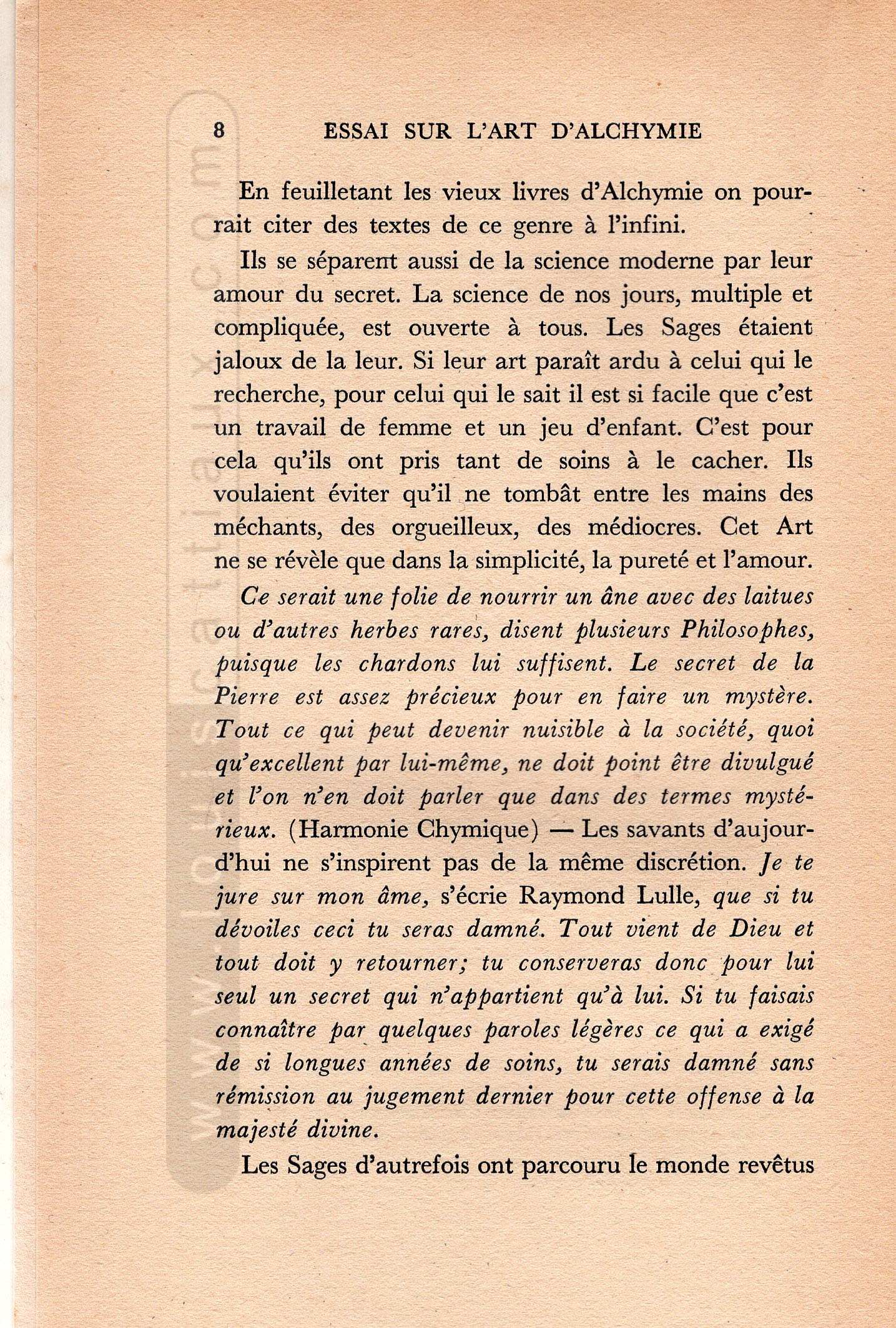 Essai sur l’Art d’Alchymie – Emmanuel d’Hooghvorst