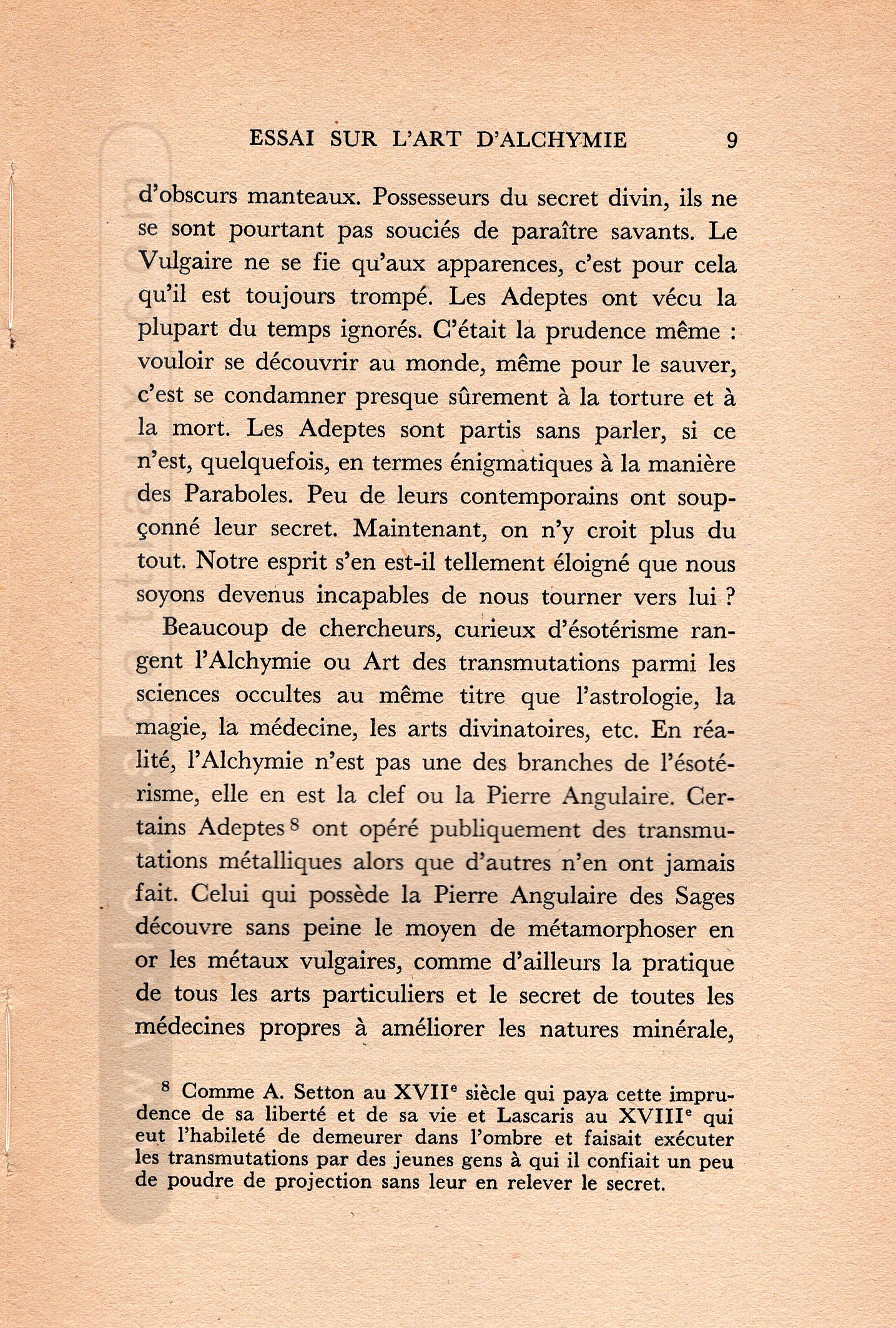 Essai sur l’Art d’Alchymie – Emmanuel d’Hooghvorst
