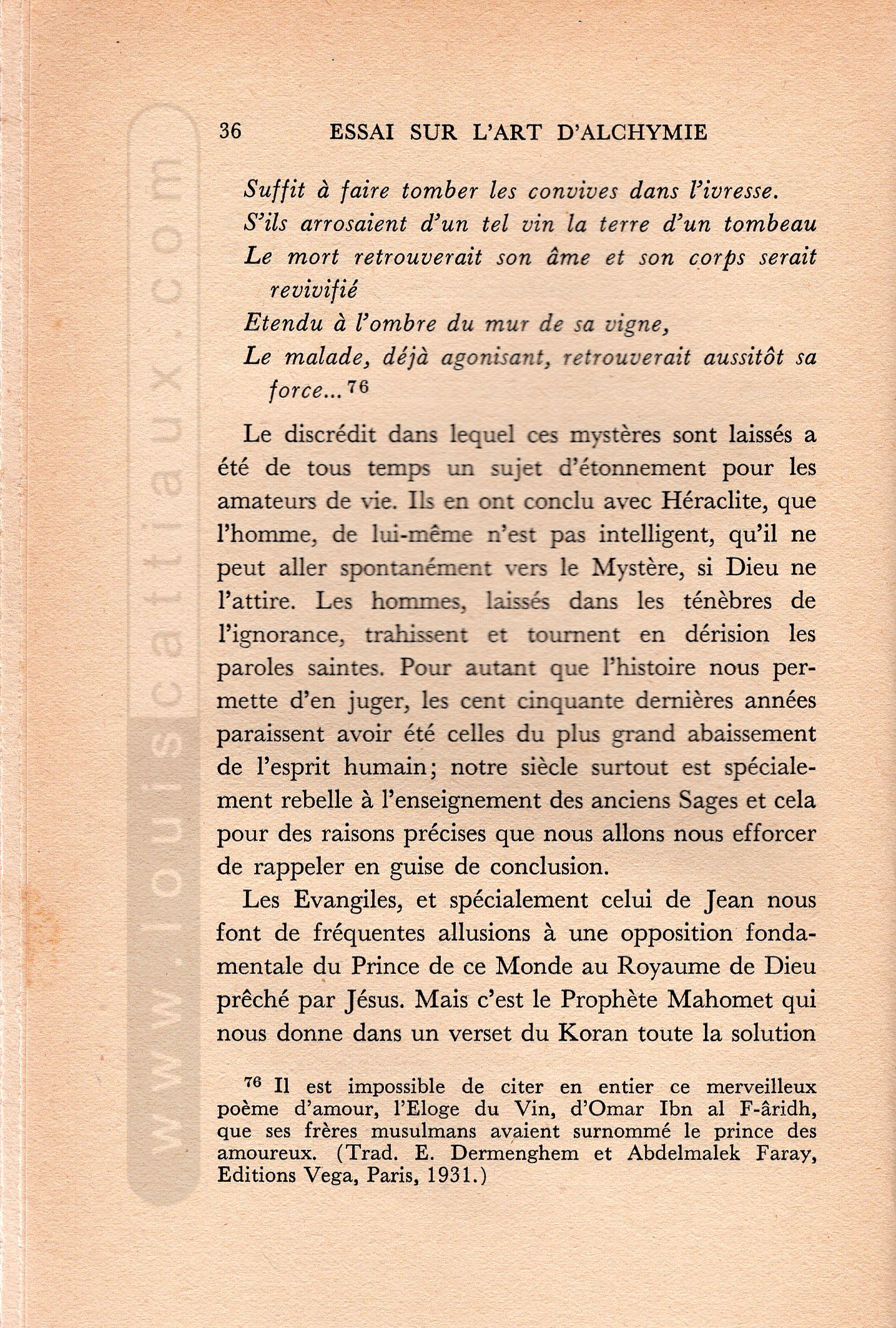 Essai sur l’Art d’Alchymie – Emmanuel d’Hooghvorst