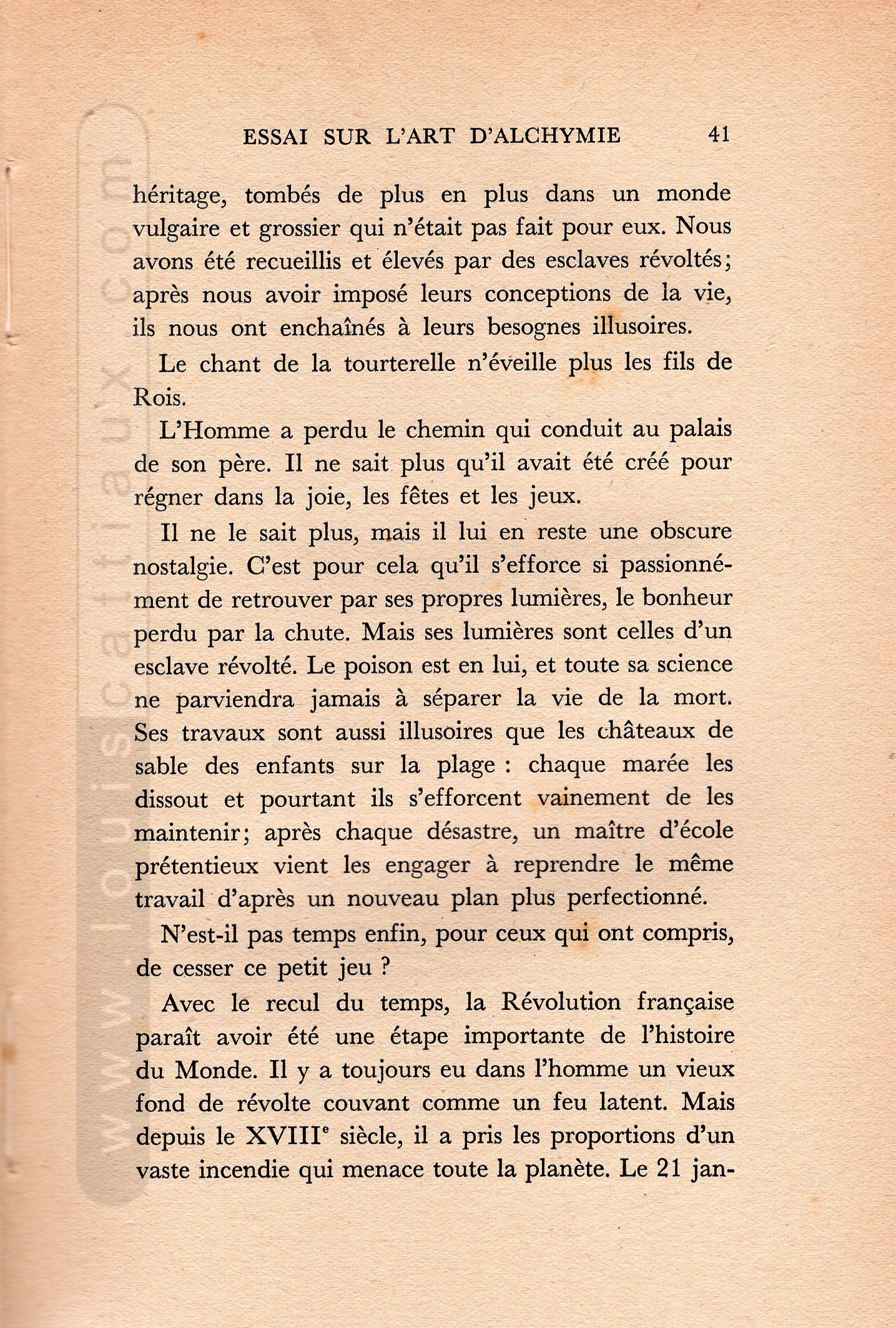 Essai sur l’Art d’Alchymie – Emmanuel d’Hooghvorst
