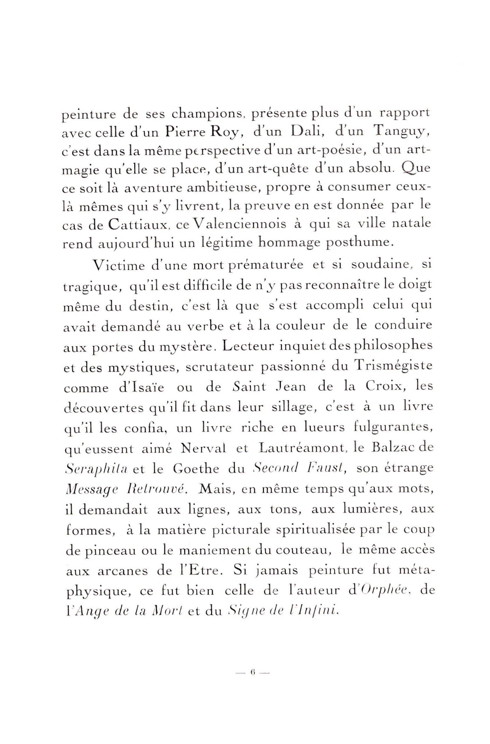 Catalogue de l’exposition, pg. 2