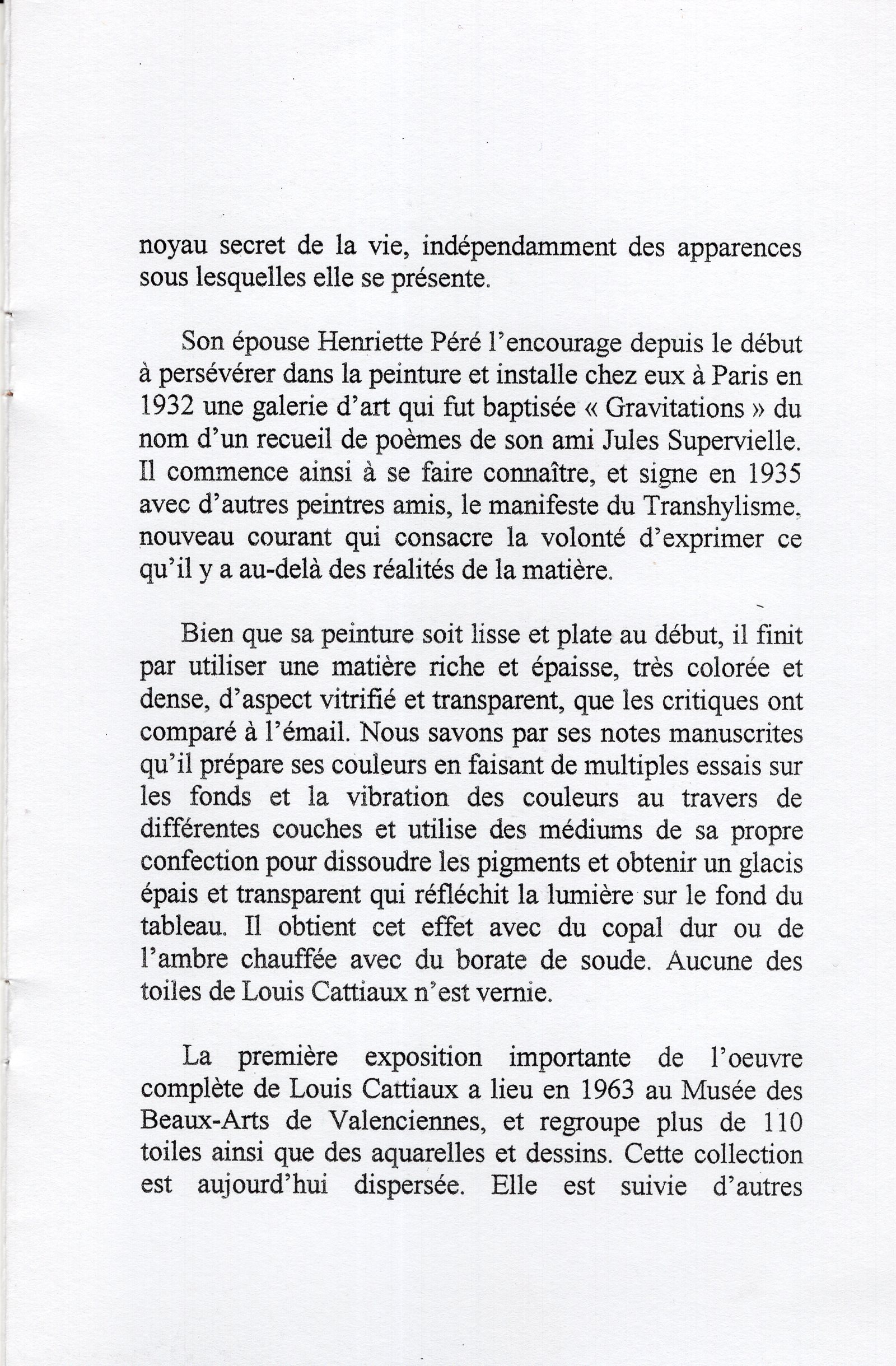 Catalogue de l’exposition, pg. 2